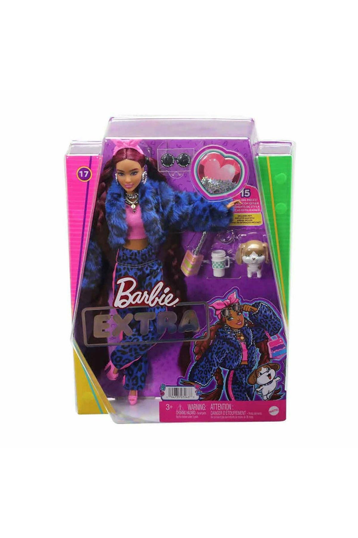 Barbie Extra - Pembe Bandanalı Bebek