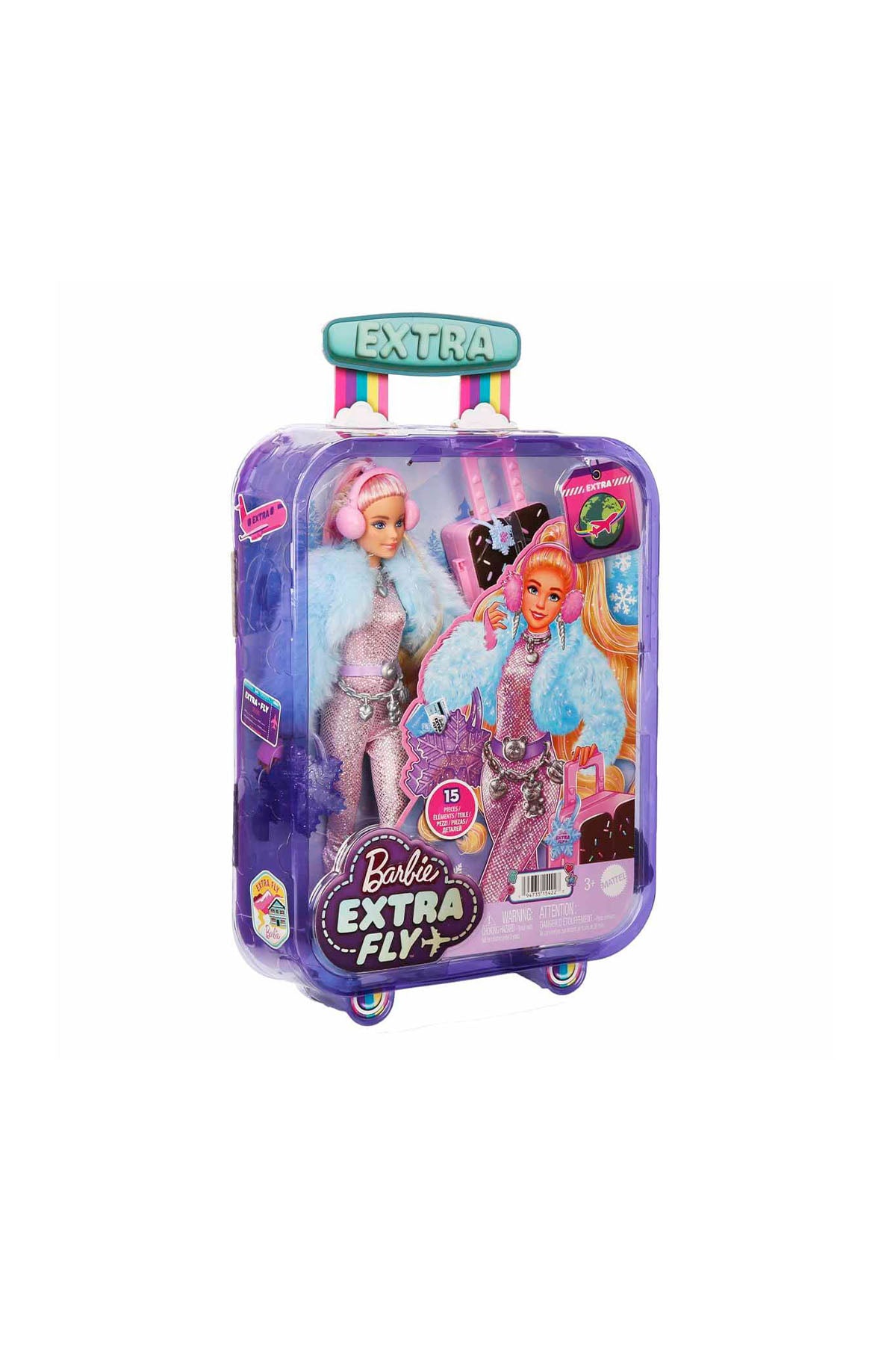 Barbie Extra Seyahat Bebekleri - Kar Temalı