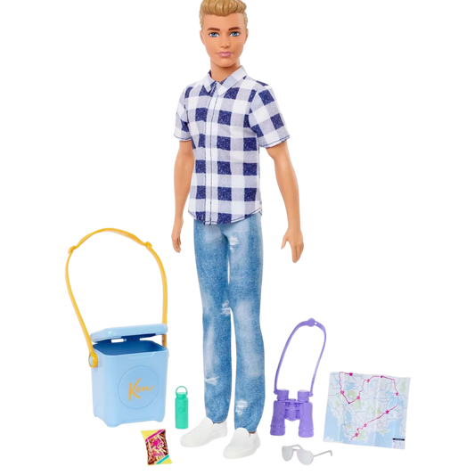 Barbie Ken Kampa Gidiyor Oyun Seti HHR66