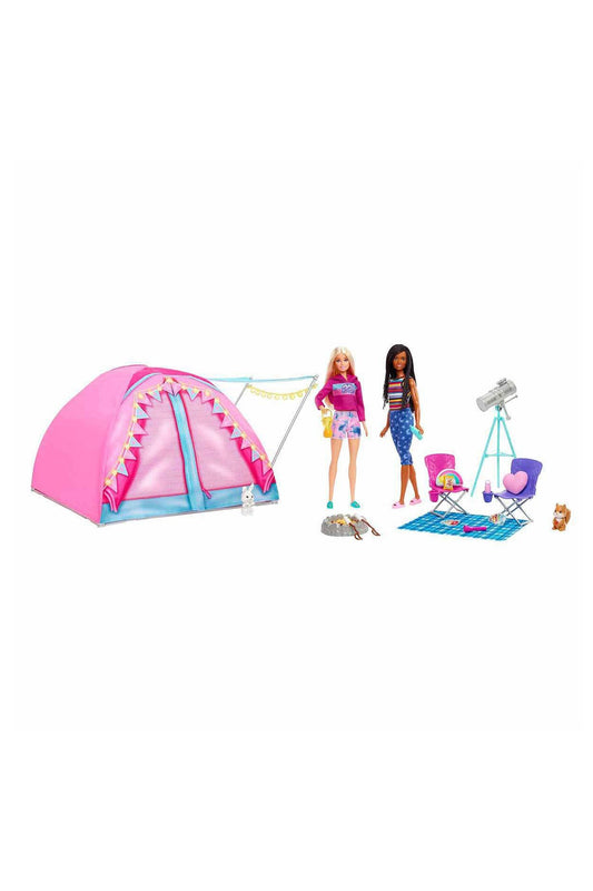 Barbie Malibu ve Brooklyn Kampta Oyun Seti HGC18