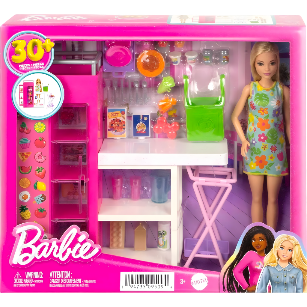 Barbie Mini Büfe Oyun Seti HJV38