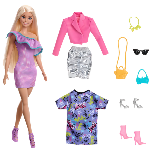 Barbie Moda Bebek Kıyafetleri ve Aksesuarları HYT61