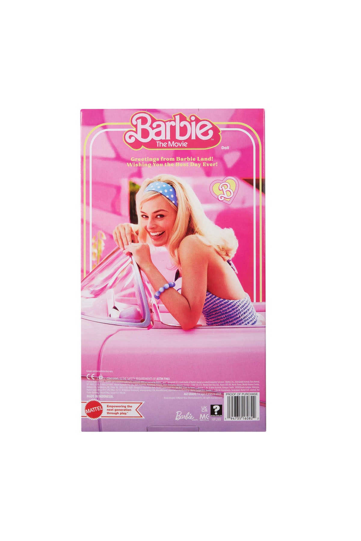 Barbie Movie - Barbie Gold Tulumlu Bebek