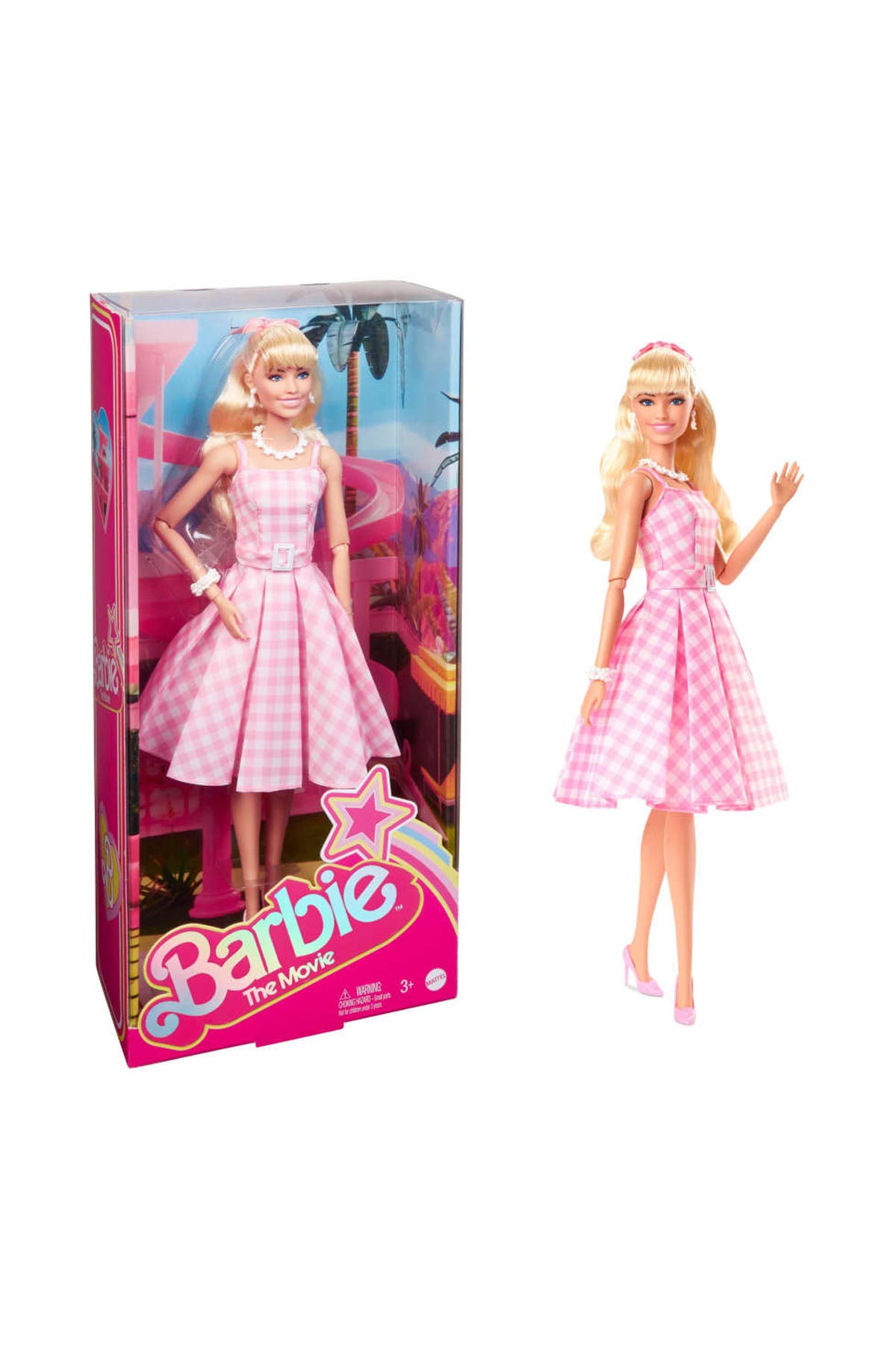 Barbie Movie - Barbie Pembe Elbiseli Bebek