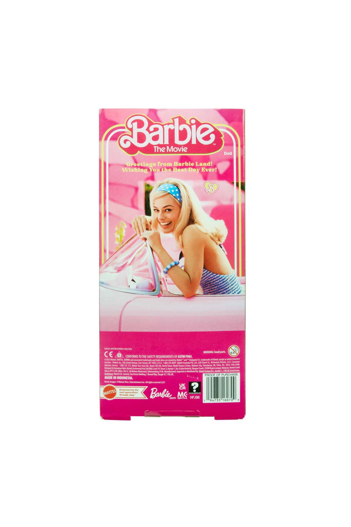 Barbie Movie - Barbie Pembe Elbiseli Bebek