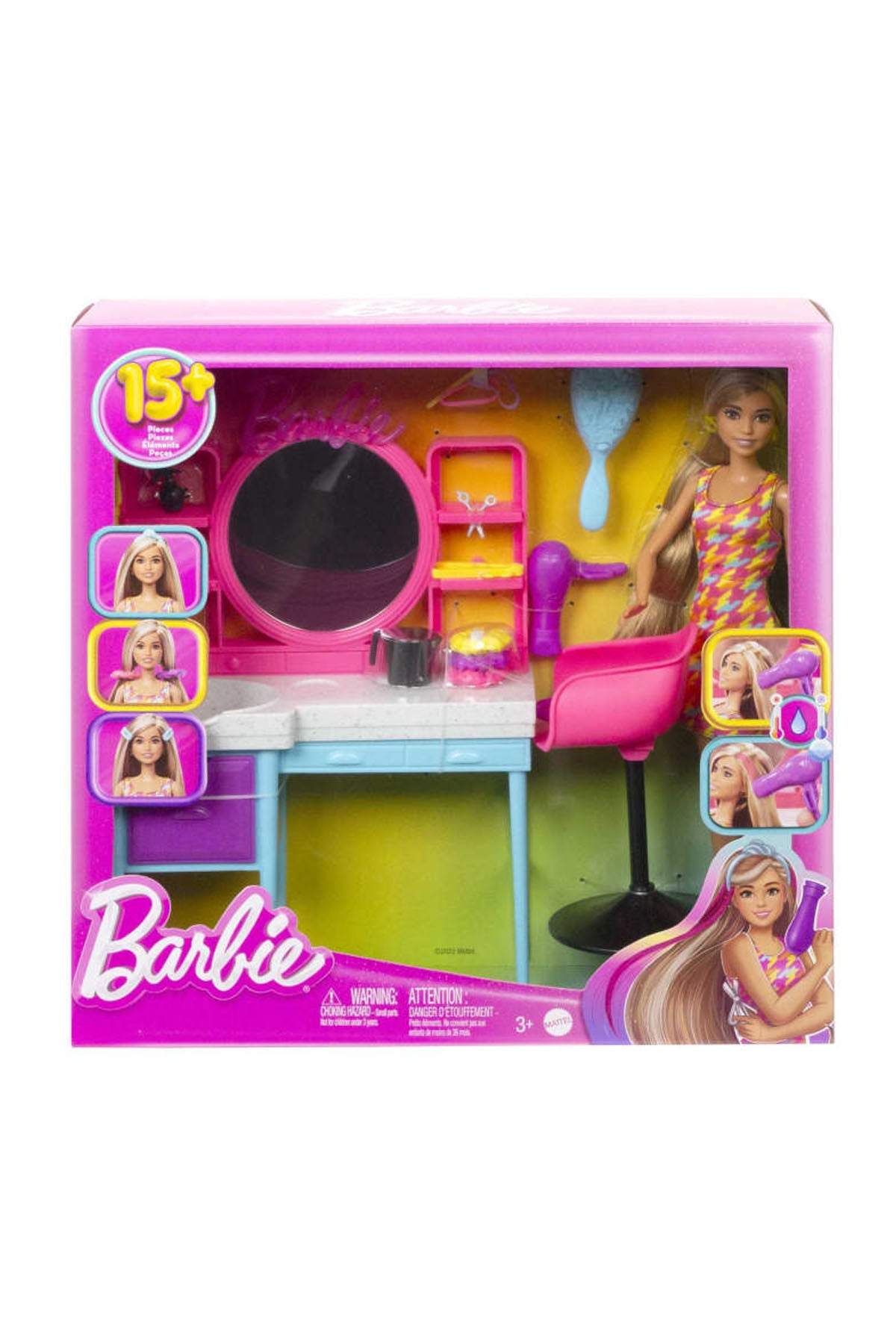 Barbie Muhteşem Kuaför Oyun Seti