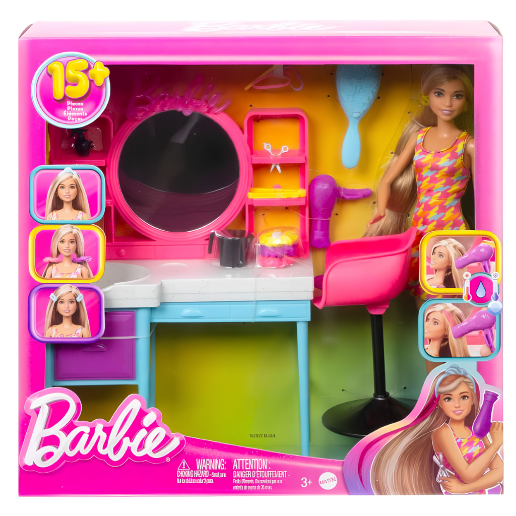 Barbie Muhteşem Kuaför Oyun Seti HKV00