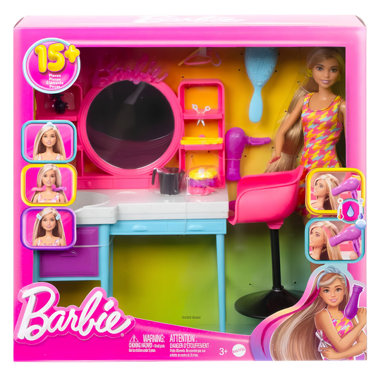 Barbie Muhteşem Kuaför Oyun Seti HKV00