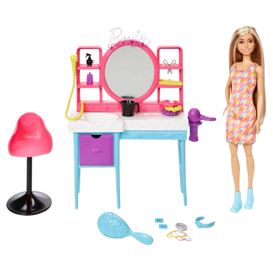 Barbie Muhteşem Kuaför Oyun Seti HKV00