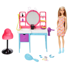 Barbie Muhteşem Kuaför Oyun Seti HKV00