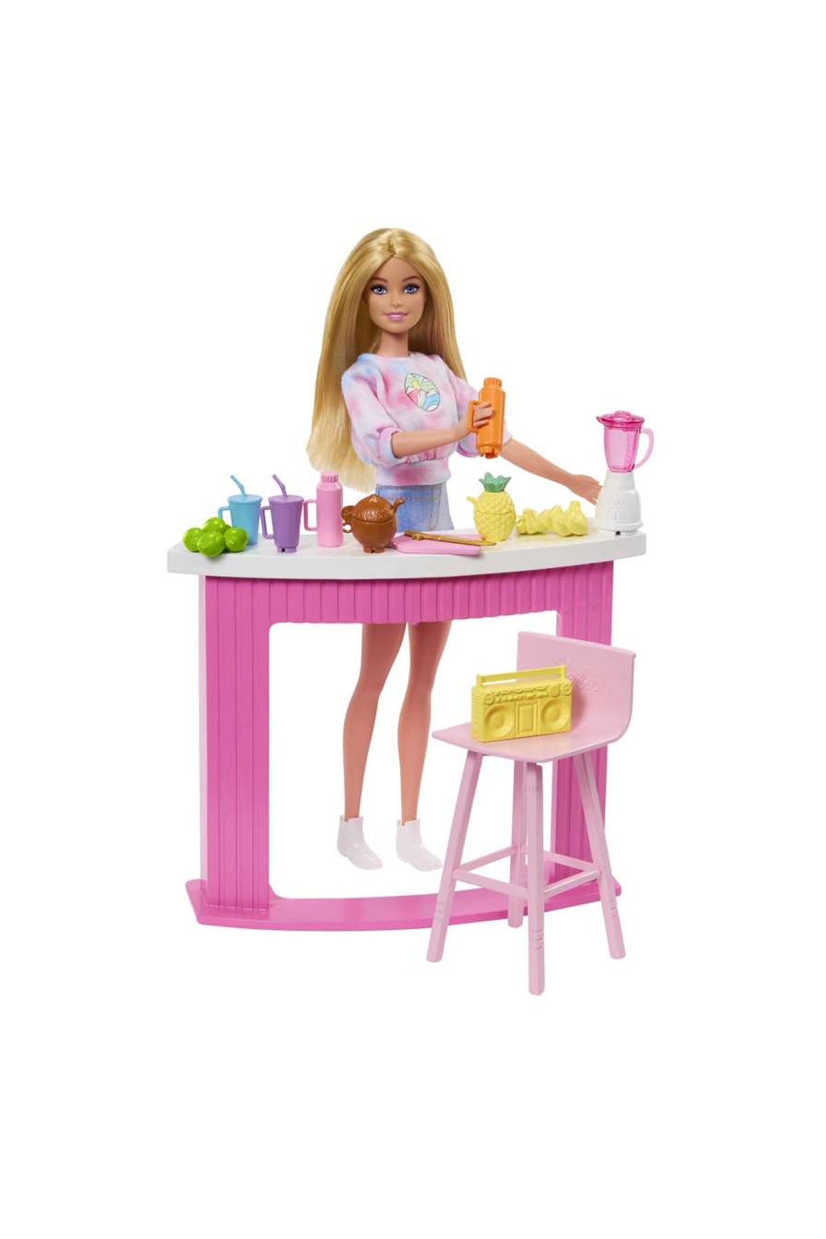 Barbie'nin içecek Standı Aksesuarları