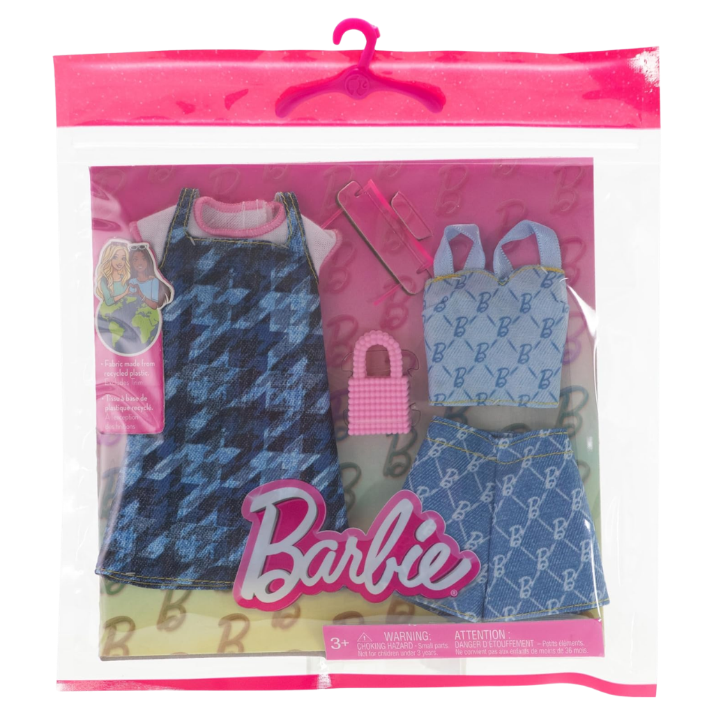 Barbie’nin Kıyafet Koleksiyonu 2’li Paketler HRH45