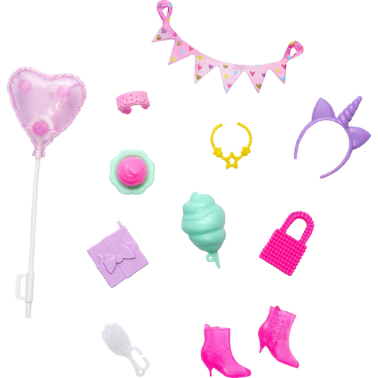 Barbie'nin Moda Aksesuarları Paketleri HWV73