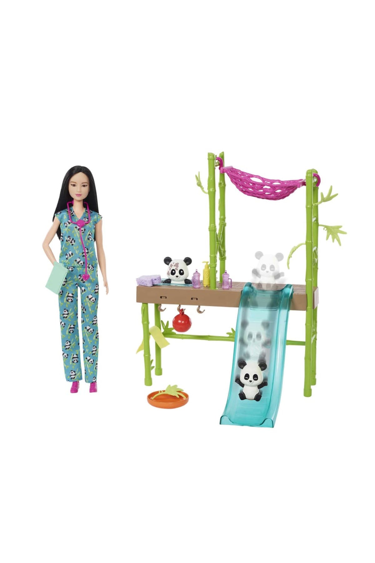 Barbie Panda Bakımı Oyun Seti