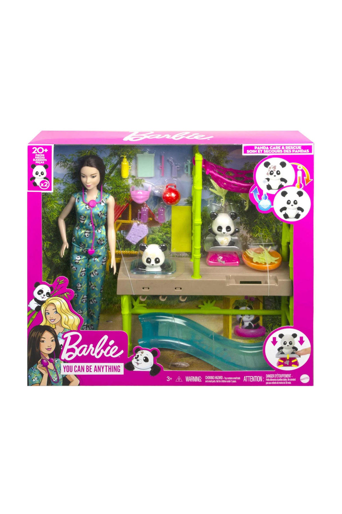 Barbie Panda Bakımı Oyun Seti