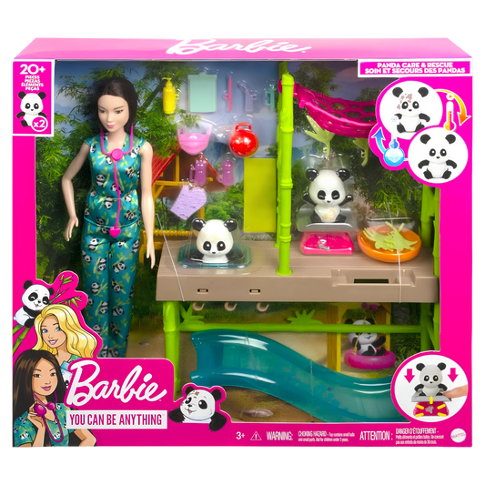 Barbie Panda Bakımı Oyun Seti HKT77