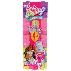 Barbie Parti Paketi Minik Dostumun Doğum Günü Serisi Pembe Kutu JFG72