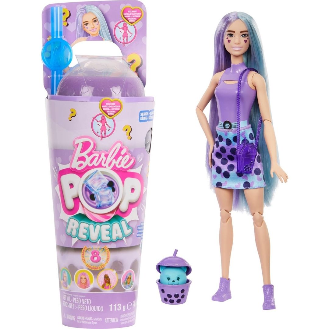 Barbie Pop Reveal Bubble Tea Serisi Taro Milk HTJ19