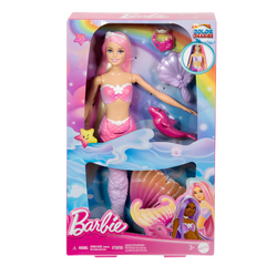 Barbie Renk Değiştiren Deniz Kızı ve Aksesuarları HRP97