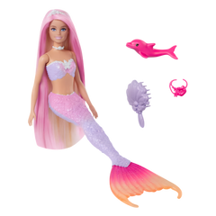 Barbie Renk Değiştiren Deniz Kızı ve Aksesuarları HRP97