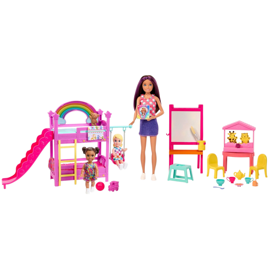 Barbie Skipper Bebek Bakıcılığı Eğlencesi Oyun Seti HND18