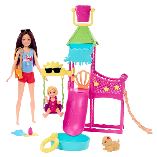 Barbie Skipper'ın Su Parkı Eğlencesi Oyun Seti HKD80