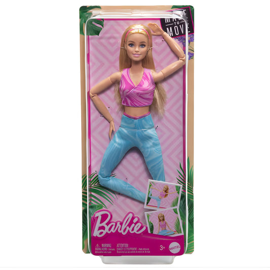 Barbie Sonsuz Hareket Bebeği Sarışın HRH27