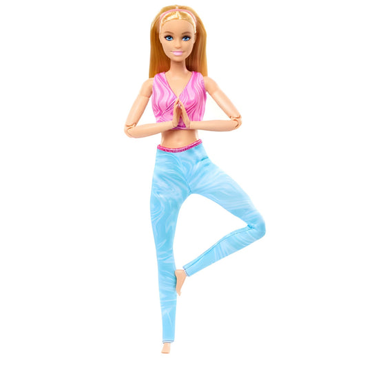 Barbie Sonsuz Hareket Bebeği Sarışın HRH27