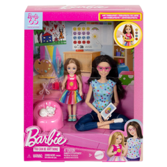 Barbie ve Chelsea Sanat Atölyesi Oyun Seti HRG48