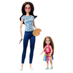 Barbie ve Chelsea Sanat Atölyesi Oyun Seti HRG48