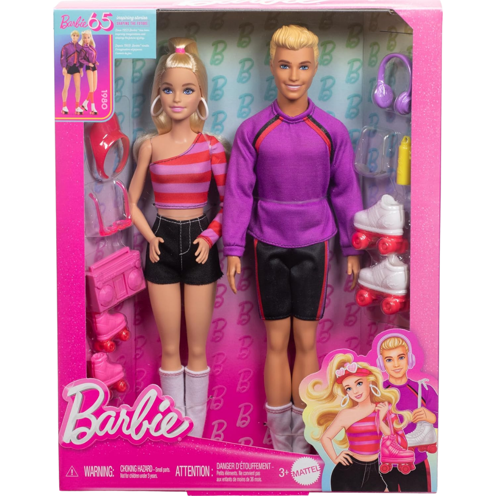 Barbie ve Ken 65. Yıl 2’li Parti Bebekler HXK90