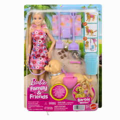 Barbie ve Köpekçiğin Yürüyüş Zamanı Oyun Seti JB46