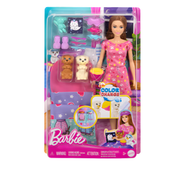 Barbie ve Köpekçikleri Pijama Partisi HXN01