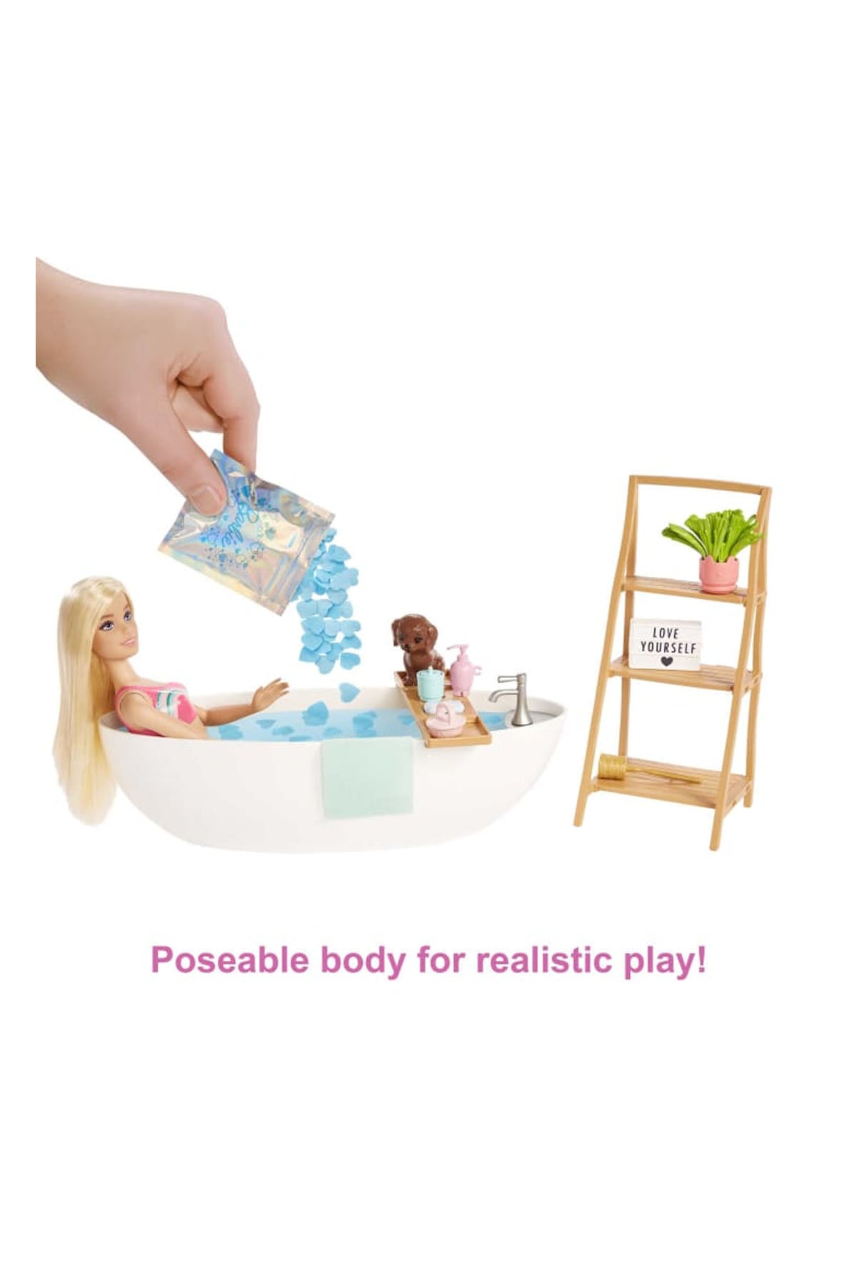 Barbie Wellness - Barbie'nin Spa Günü Oyun Seti