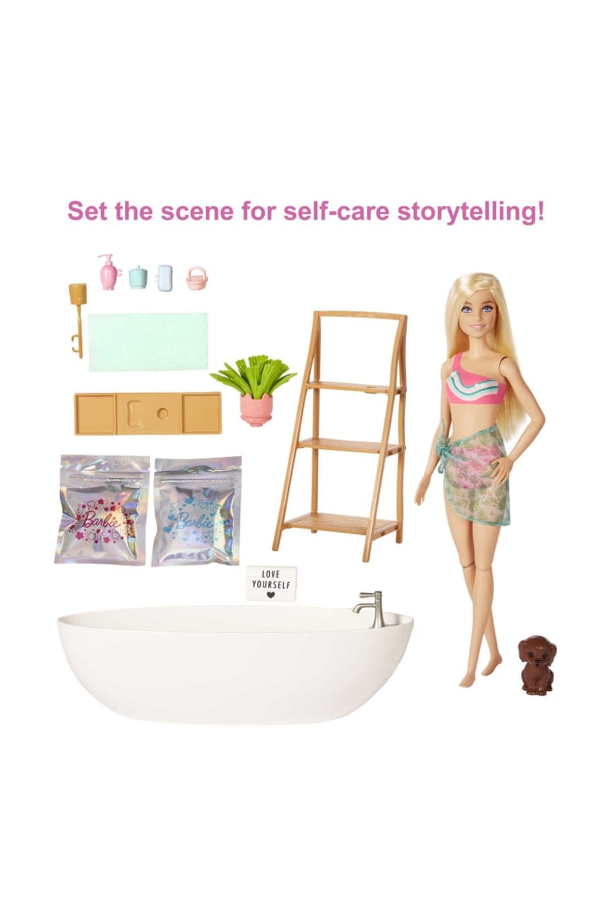 Barbie Wellness - Barbie'nin Spa Günü Oyun Seti