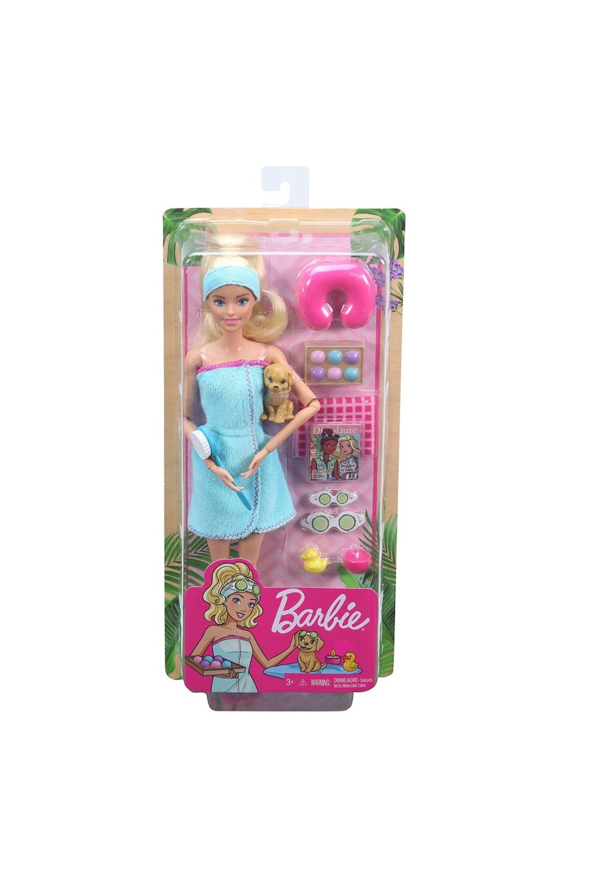 Barbie Wellness - Barbienin Spa Günü Bebekleri - Spa Temalı GJG55