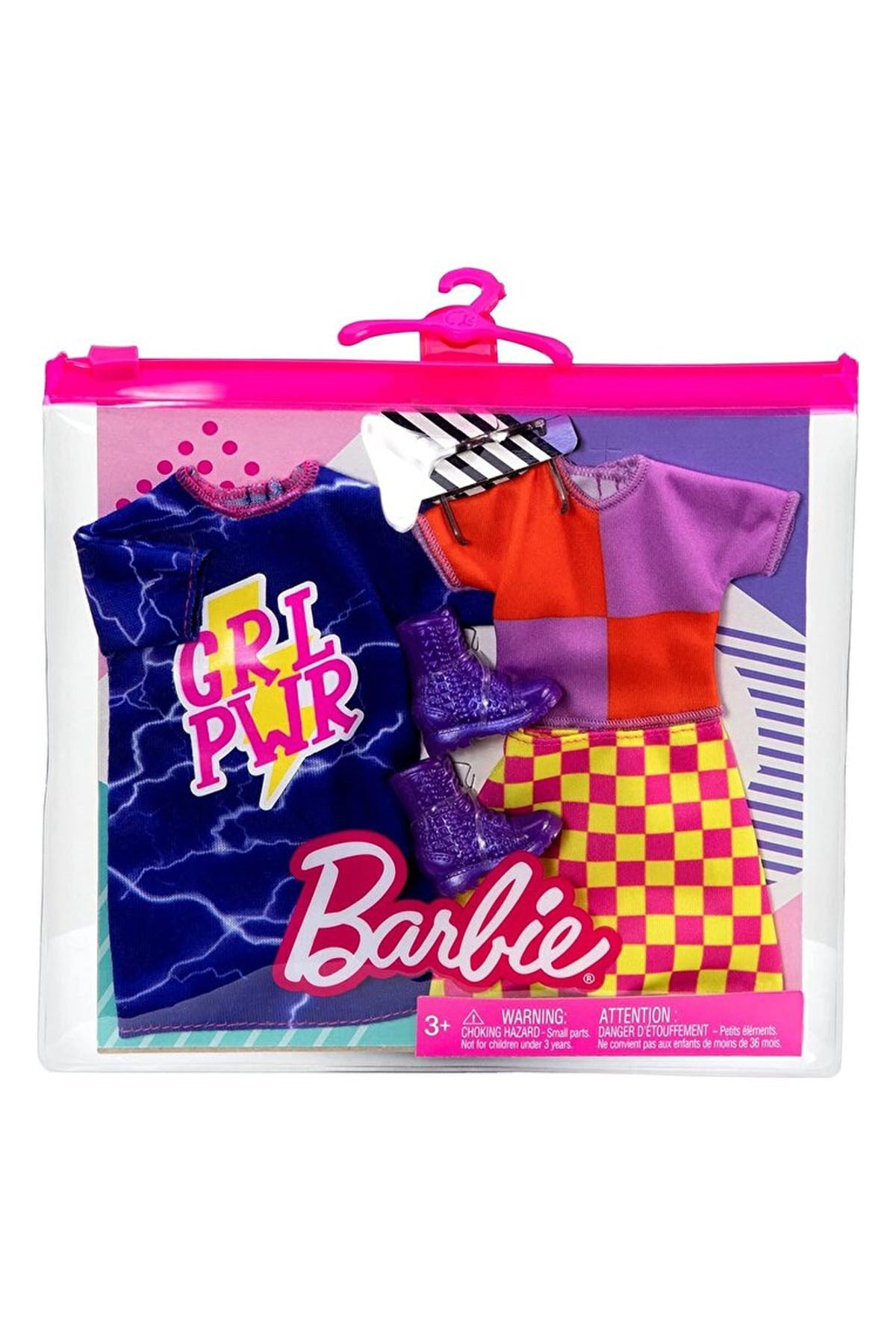 Barbienin Kıyafet Koleksiyonu 2li Paketler HBV69
