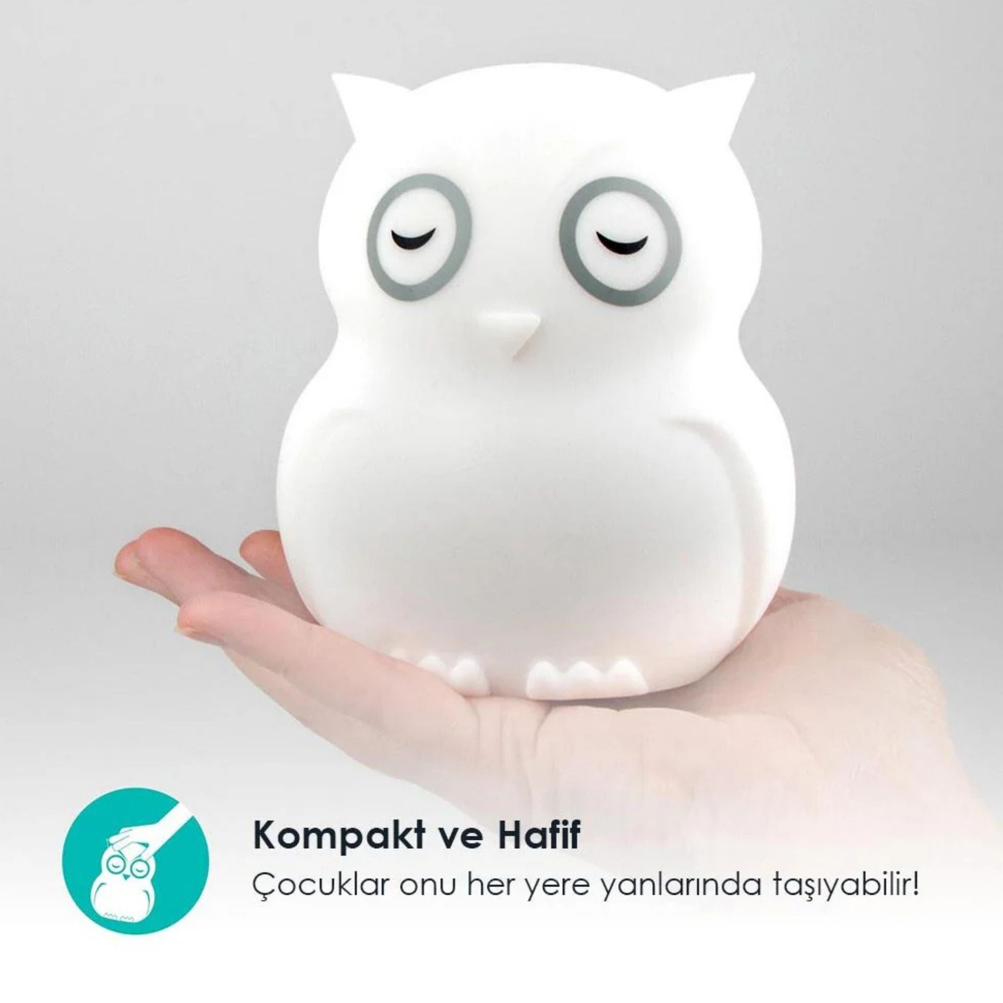 Bblüv Hibü Silikon Led Gece Lambası