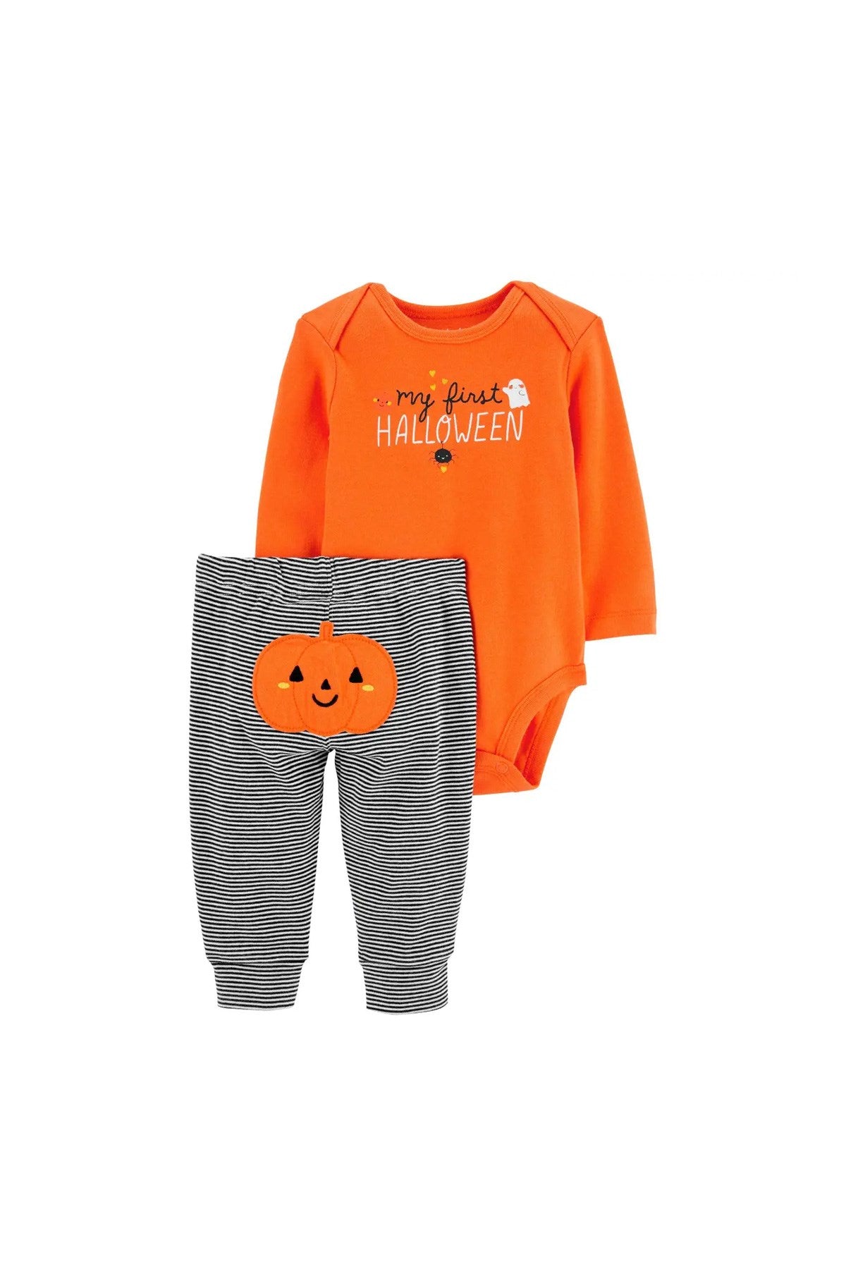 Bebek 2li Body Pantolon Set - Halloween