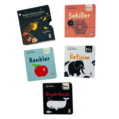 Sincap Kitap Bebek Üniversitesi 1 Hikayeli İlk Kavramlarım Set ( 4 Kitap)
