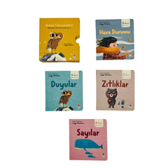 Sincap Kitap Bebek Üniversitesi 2 Hikayeli İlk Kavramlarım Seti