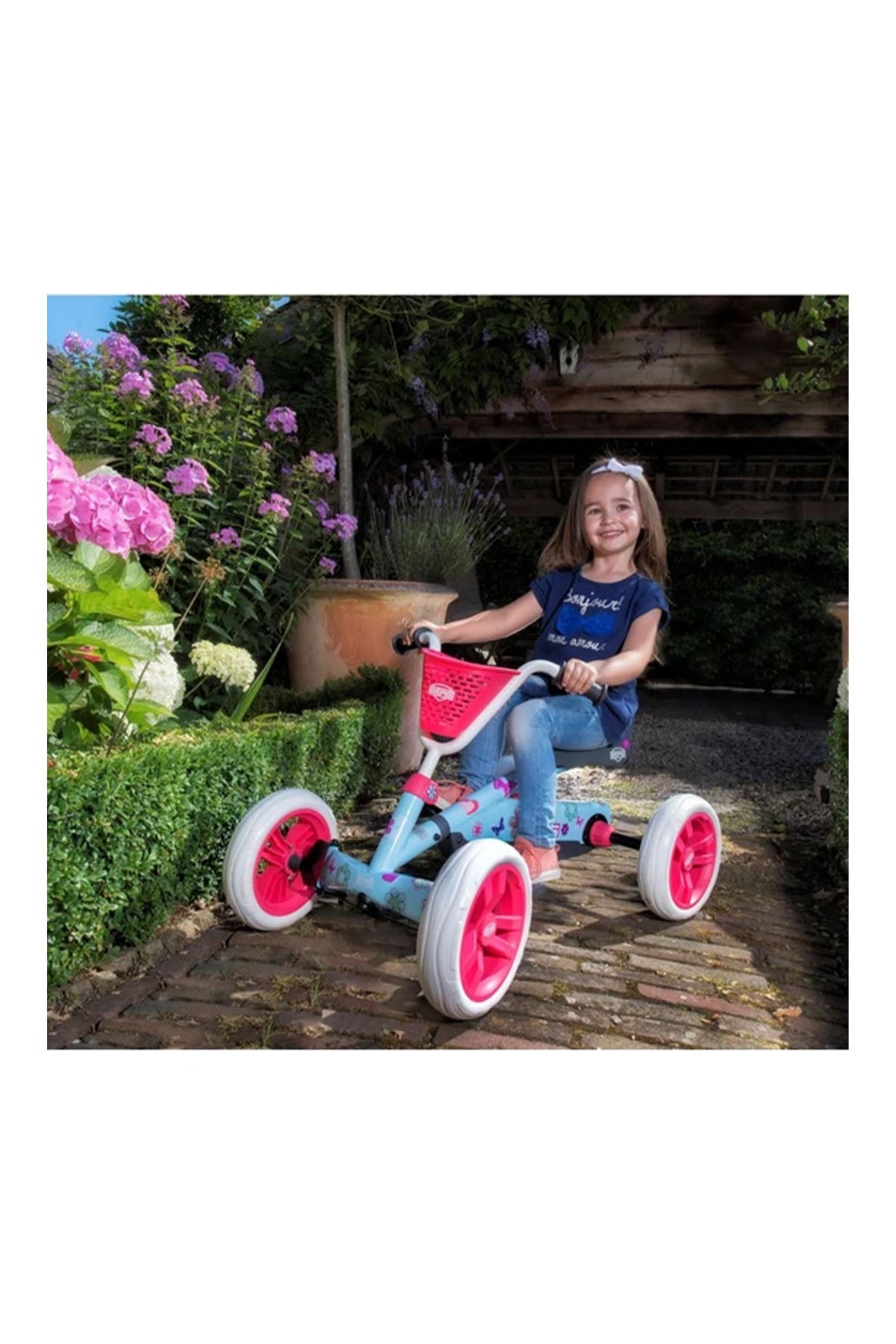 Berg Buzzy Bloom 4 Tekerlekli Pedallı Go Kart