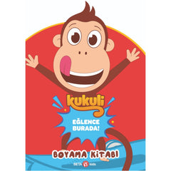 Beta Kids Kukuli Eğlence Burada Boyama Kitabı