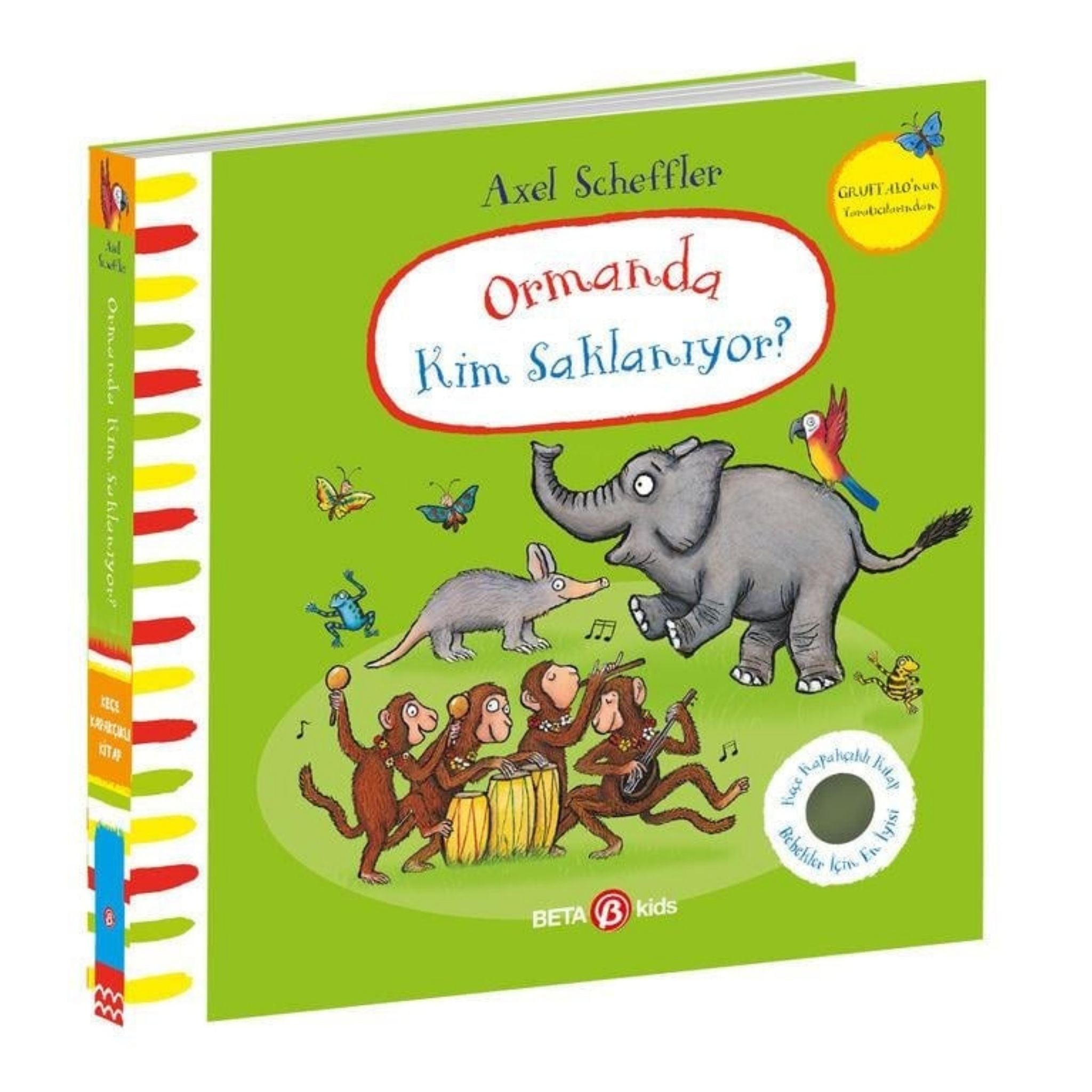 Beta Kids Ormanda Kim Saklanıyor Keçe Kapakçıklı Kitap