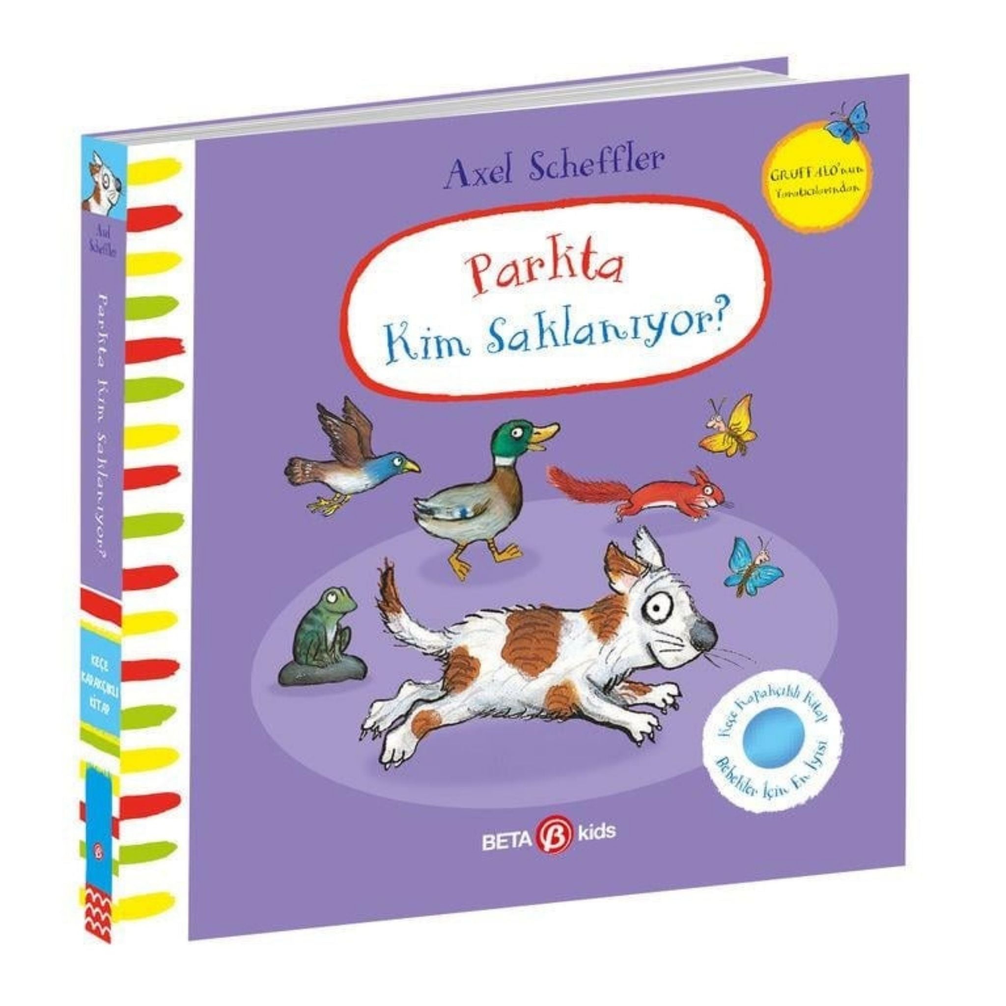 Beta Kids Parkta Kim Saklanıyor Keçe Kapakçıklı Kitap