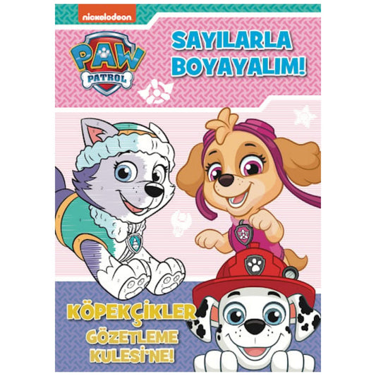 Beta Kids Paw Patrol Sayılarla Boyayalım