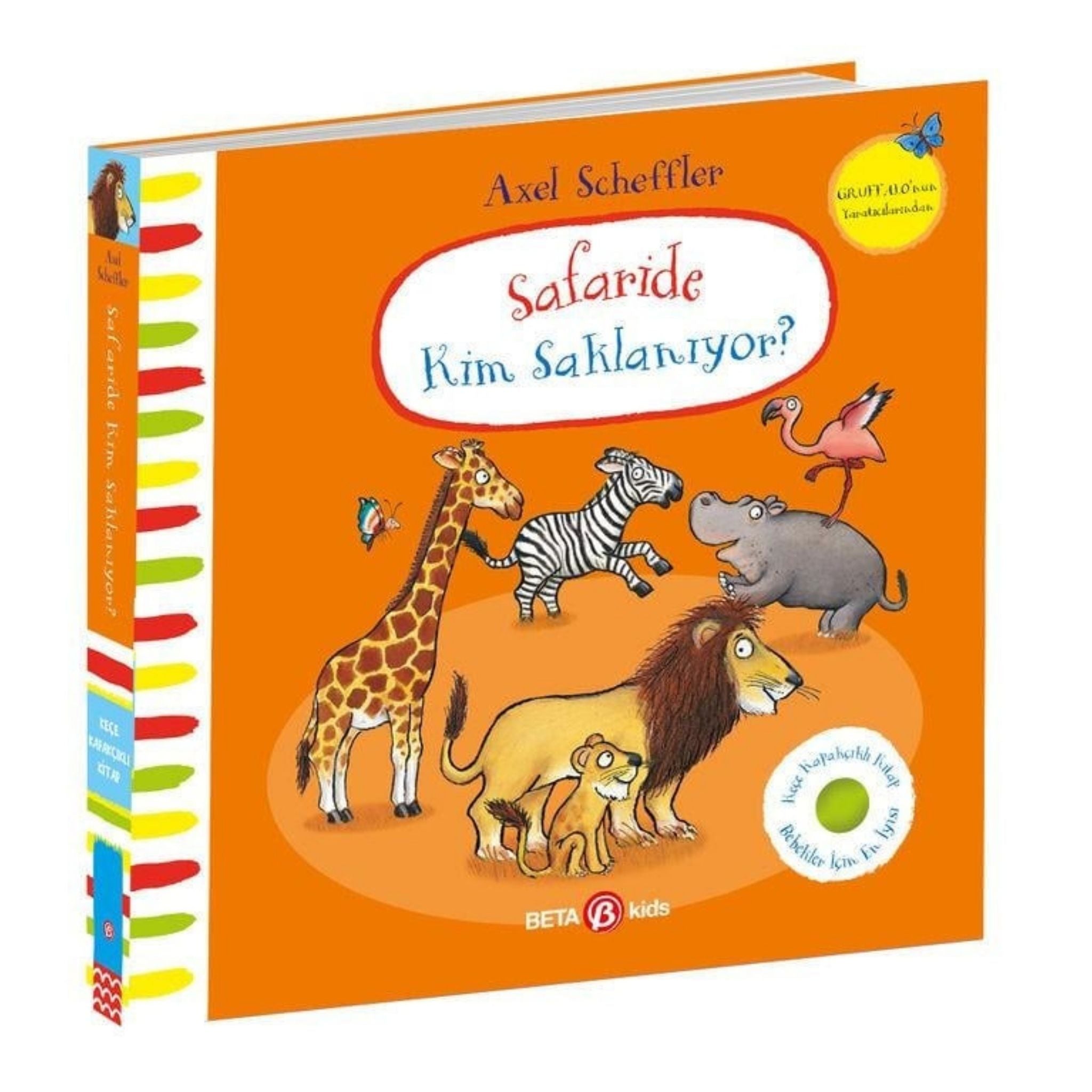 Beta Kids Safaride Saklanıyor Keçe Kapakçıklı Kitap