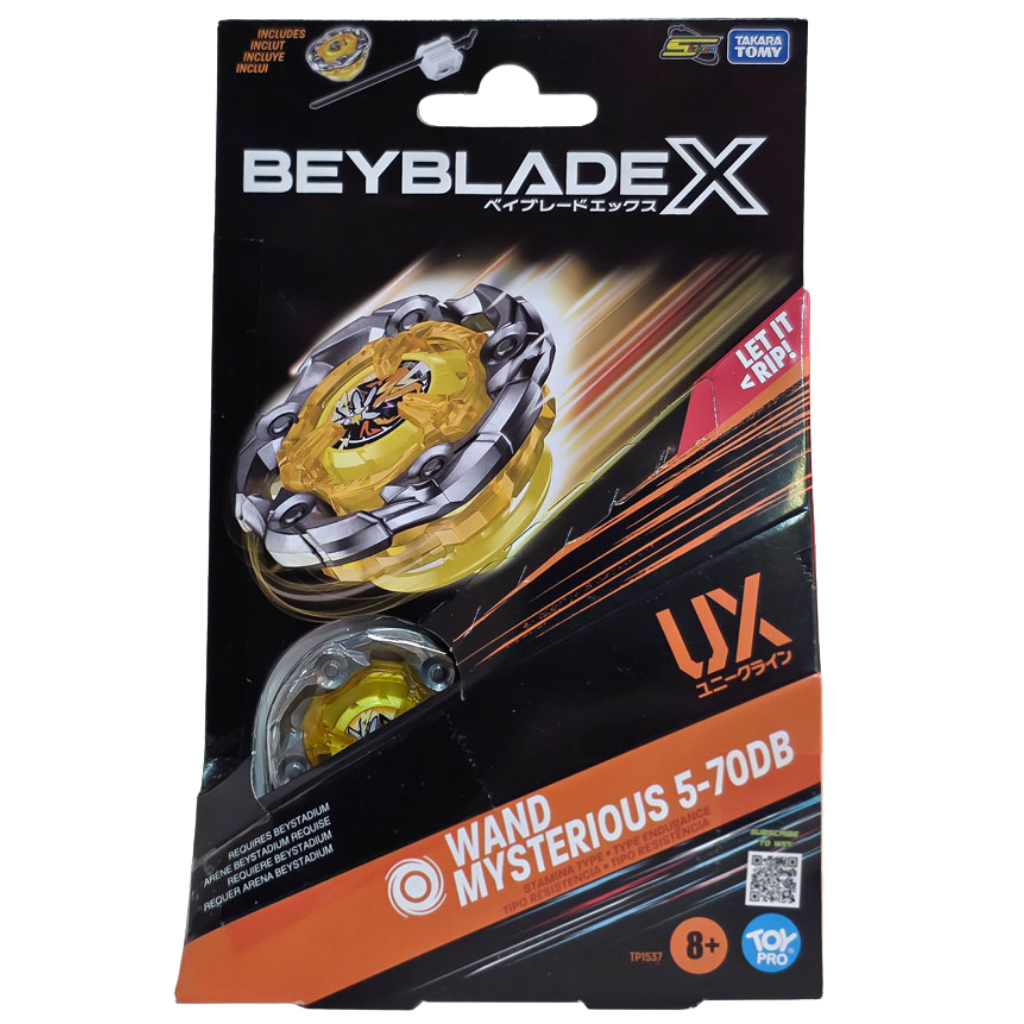 Beyblade 1’li Set UX W. Wizard Wand Mysterious 5-70DB