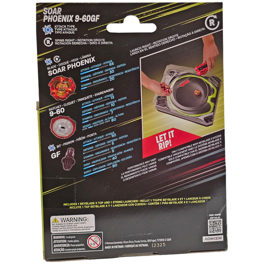 Beyblade Delüks Set Soar Phoneix 9-60GF TP9324