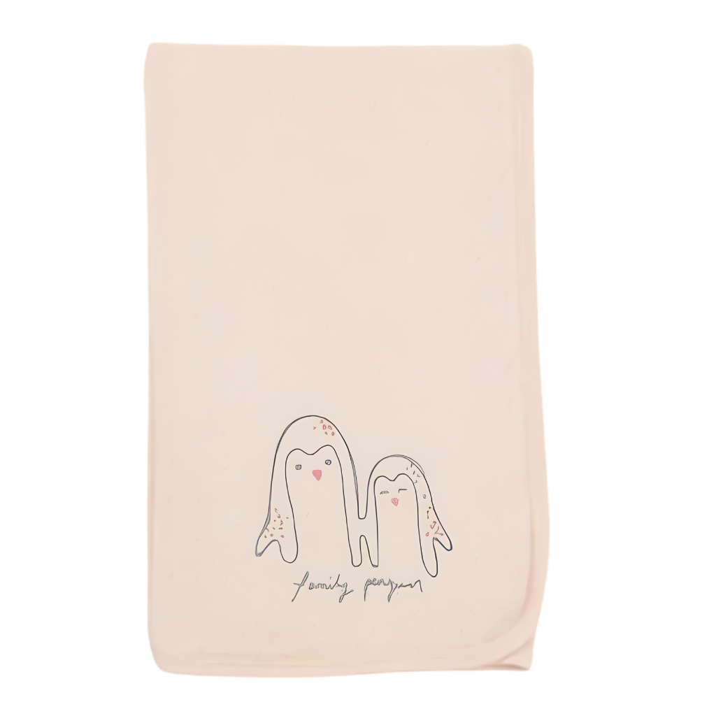 Bibaby Family Penguins Battaniye 85X90 Cm